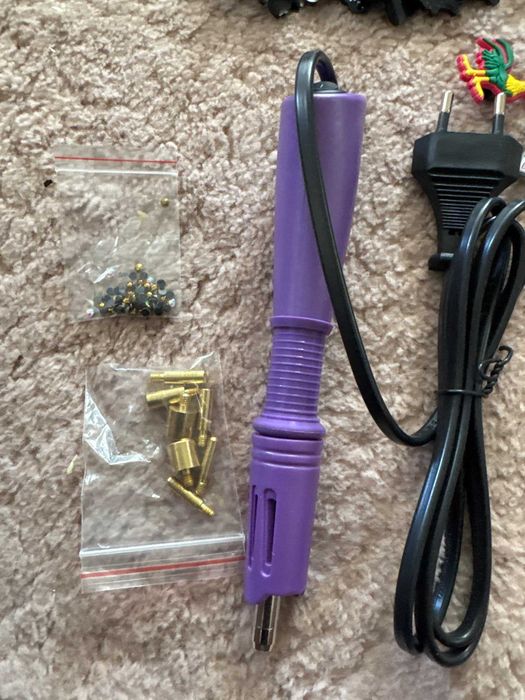 Термоаппликатор для страз з насадками для рукоділля