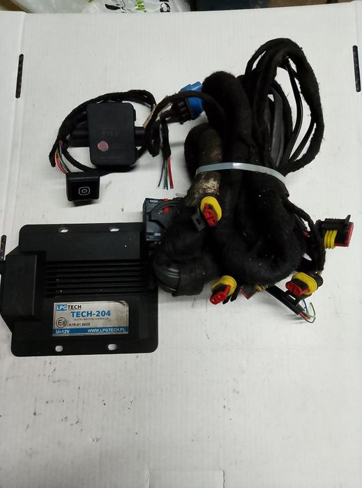 Wiązka elektryczna elektronika LPG TECH 204 sekwencja 4cylindry.