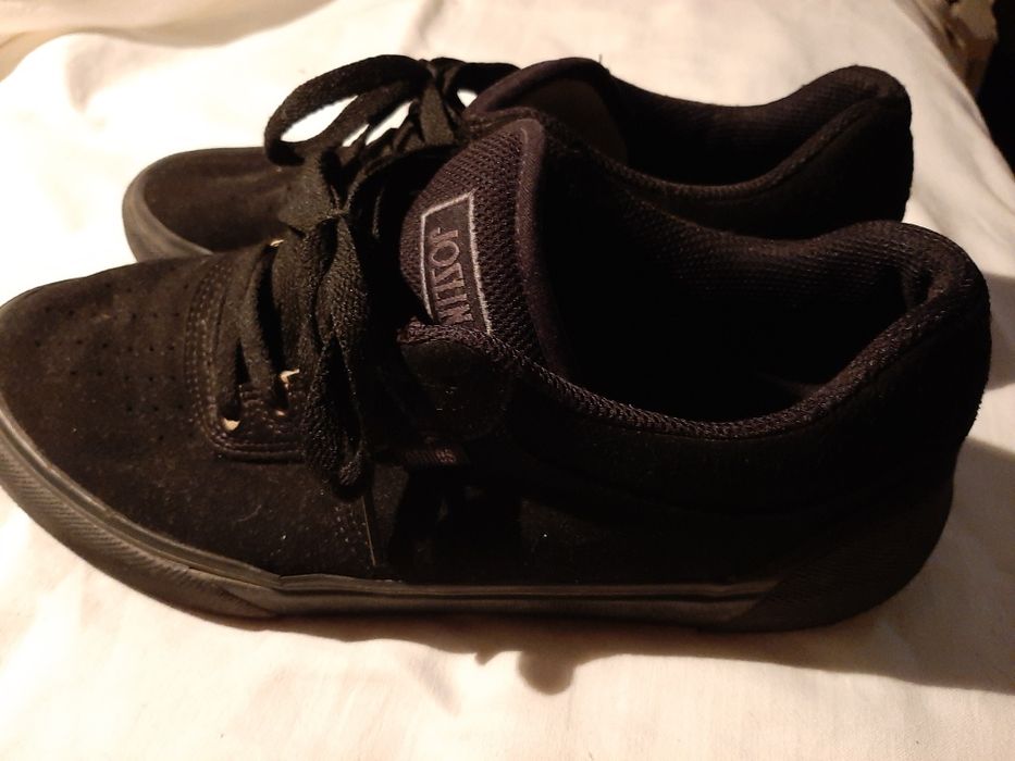 Buty sportowe,  tenisówki,  czarne, Joslin,miękkie