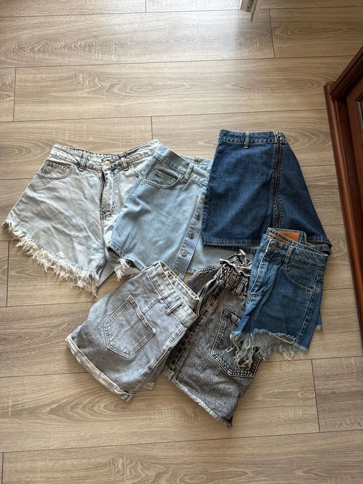 Джинсові шорти та спіднички М розмір