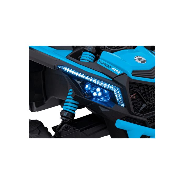 CAN-AM MAVERICK 4x4 24v Azul c/ RODAS DE BORRACHA & ASSENTO EM PELE