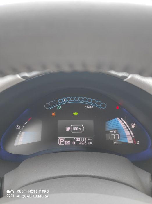 Nissan leaf 170км запас ходу 112т пробіг батарея 24+18кВт
