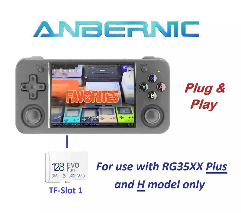 Ігрова консоль ANBERNIC RG35XX H 10000 ігр 64GB