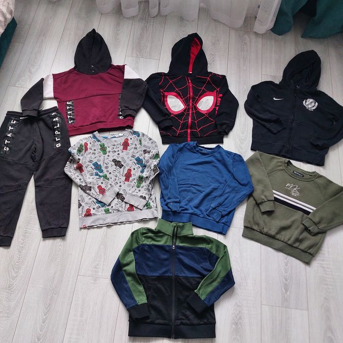 Теплі і тонкі кофти, штани  для хлопчика 6-7 років  122 розмір