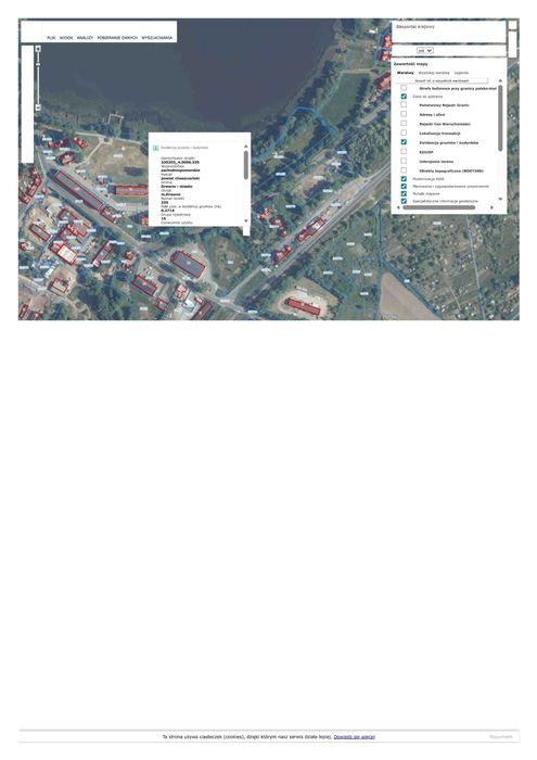 działka pod zabudowę wielorodzinną/blok z widokiem na jezioro