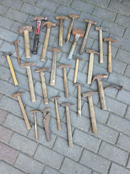Młotki zestaw 25 sztuk