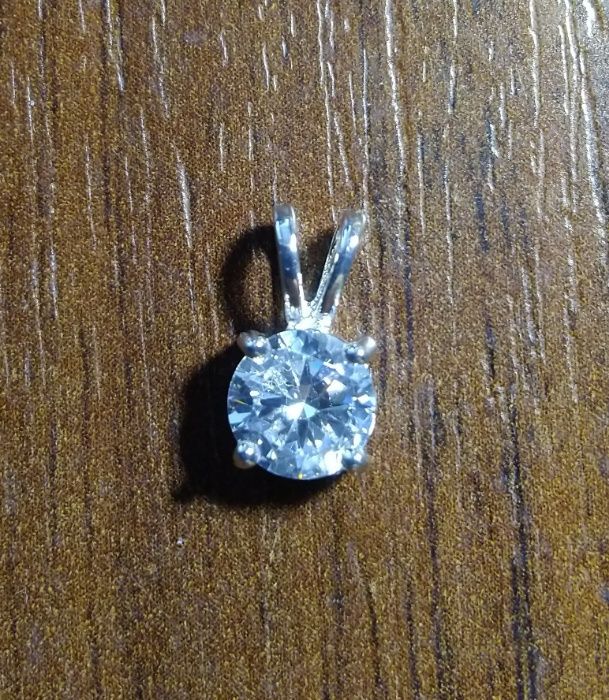 Серебрянная подвеска 925 пробы серебряный кулон с камнем серебро 925: ...