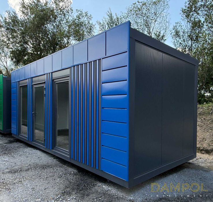 Nowoczesny Pawilon DAMPOL 700x300 Handlowy, Usługowy, Kiosk-Leasing