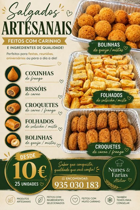 Doces e Salgados Artesanais