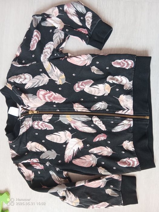 Bluza w piórka Lindex 122 cm