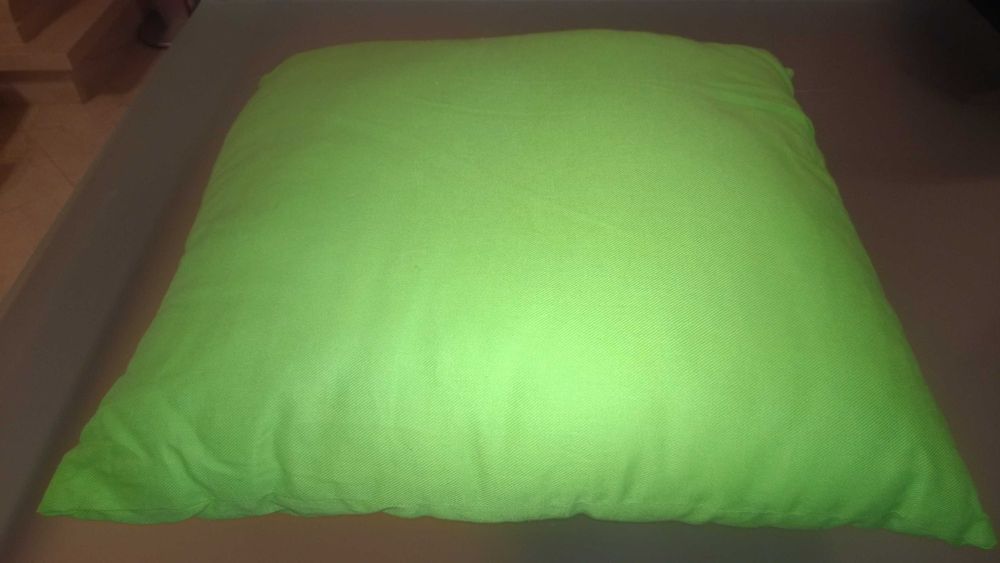 Conjunto de 3 almofadas verdes, 45cm x 45cm IKEA novas