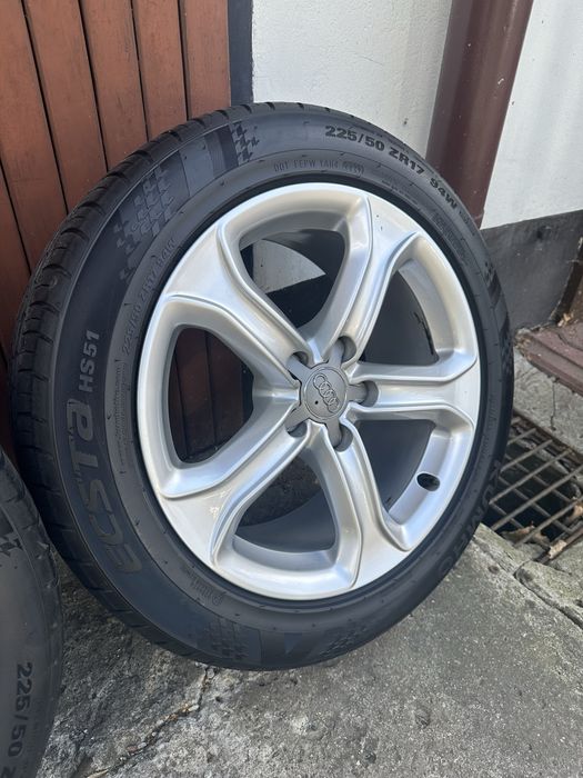 Koła felgi 5x112 R17 Audi A4 A5 opony letnie 225/50R17