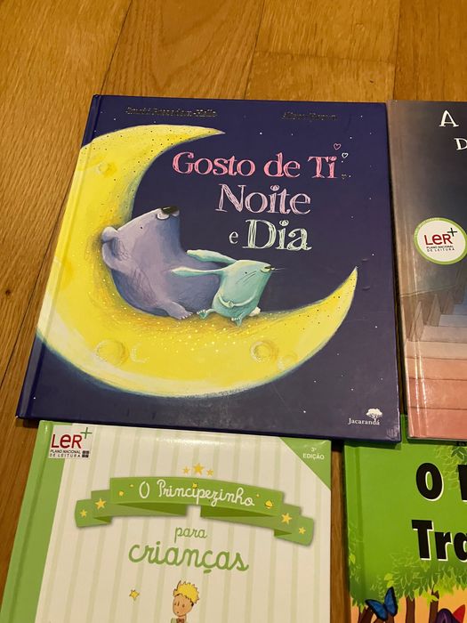 Livros infantis - preço variável (3,5 a 7€) - ver descrição