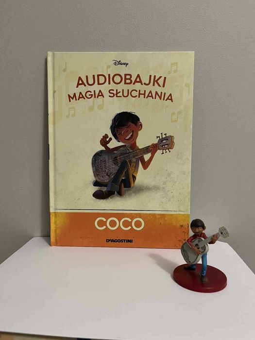 Audiobajki Disney do Słuchania Książka + Figurka nr 35 Coco