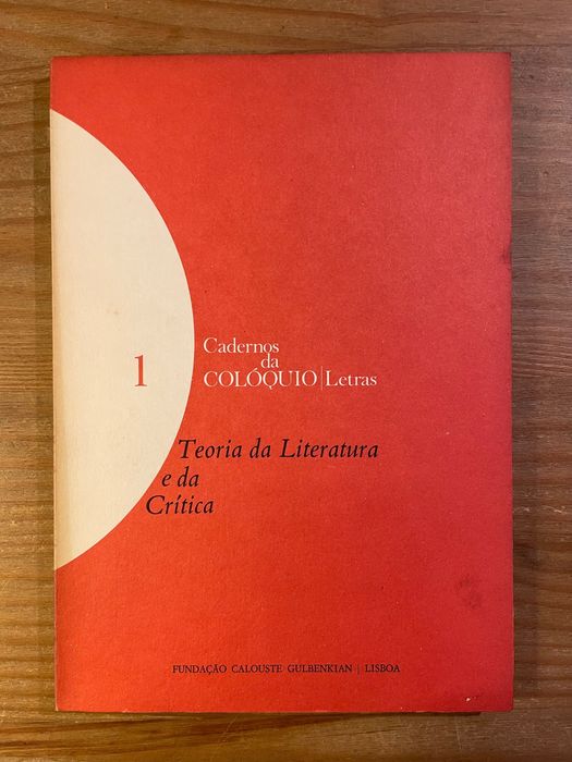 Teoria da Literatura e da Crítica (portes grátis)