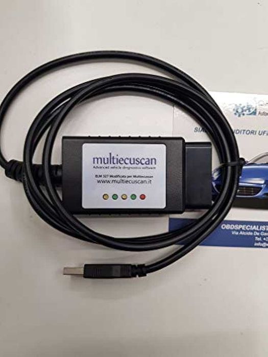 Vendo kit ODBII Multiecuscan original p/ Grupo Fiat e Alfa Romeo