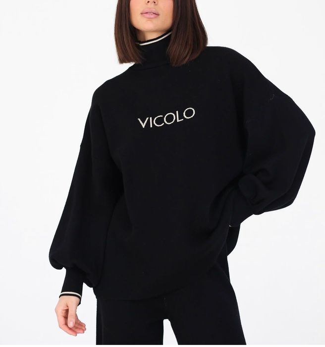 Sweter vicolo czarny