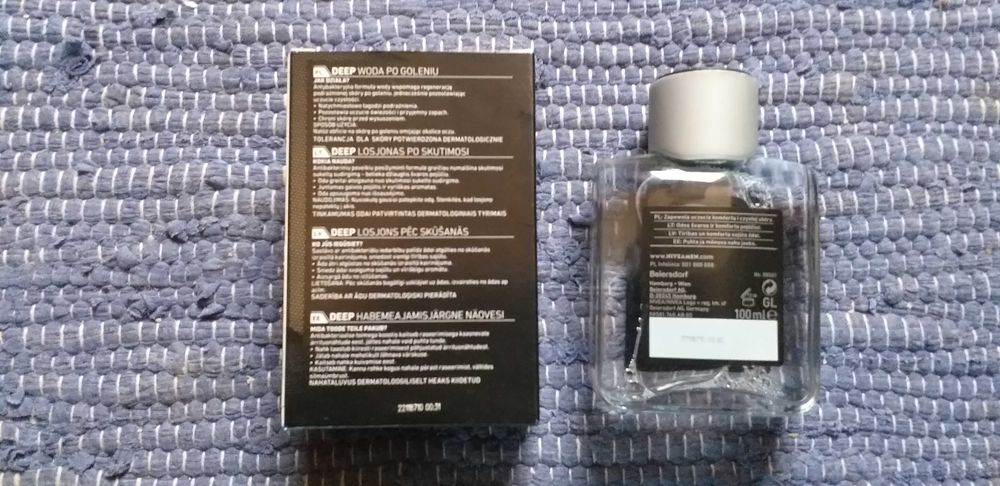 Loção aftershave Nivea Deep - novo - portes incluidos