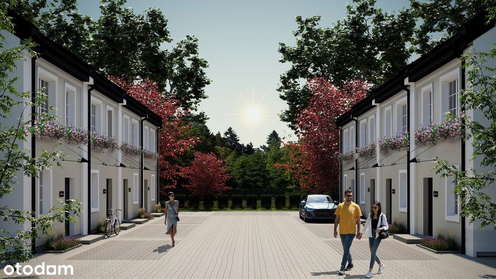 Dwupoziomowe mieszkanie z ogródkiem na Bacieczkach