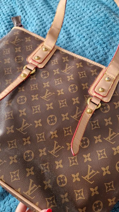 Torebka brązowa duża