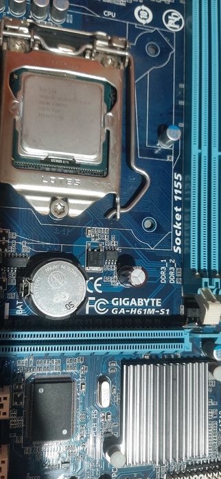 Мать+проц и кулер