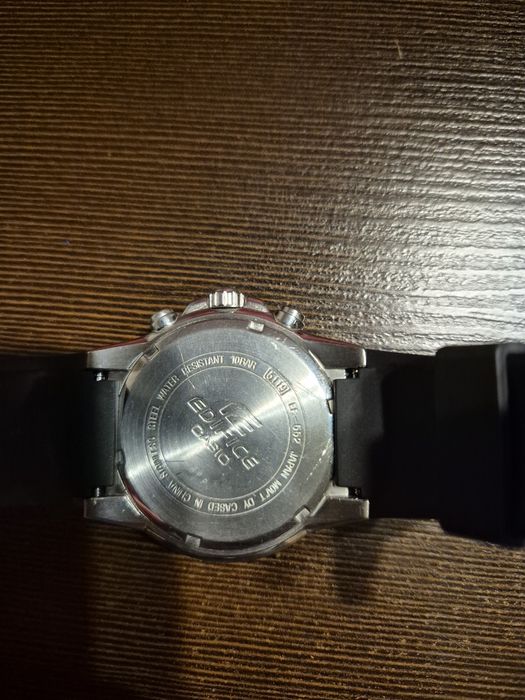 Casio Edifice EF-552-1AVEF – chronograf | nowy pasek