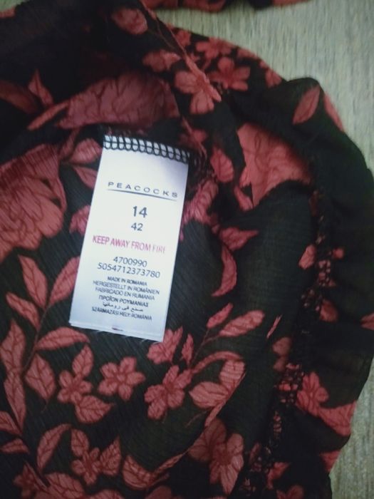 Bluzka wizytowa elegancka rozm 14 XXL