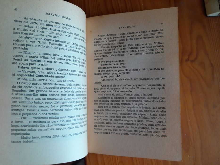 Infância - Máximo Gorki, Editorial Início (Gorki Obras Completas) 1970