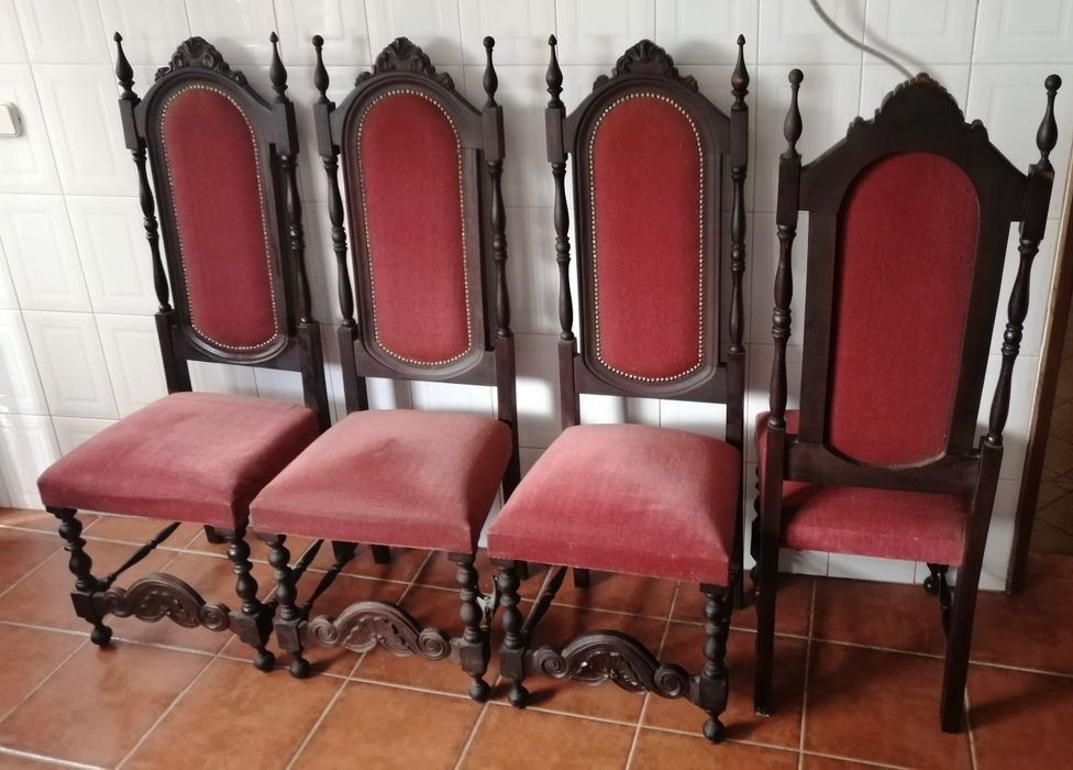 conjunto de 4 cadeiras