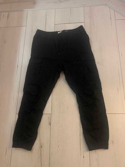 Czarne spodnie męskie 180, h&M