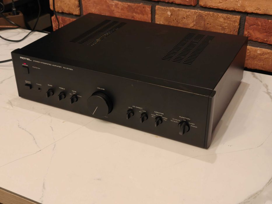 ROTEL RA-870BX ! Potężny wzmacniacz stereo ! Flagowy model ! Unikat