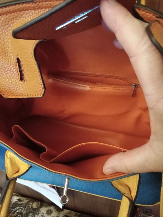 Жін.сумка в стилі Hermes екошкіра