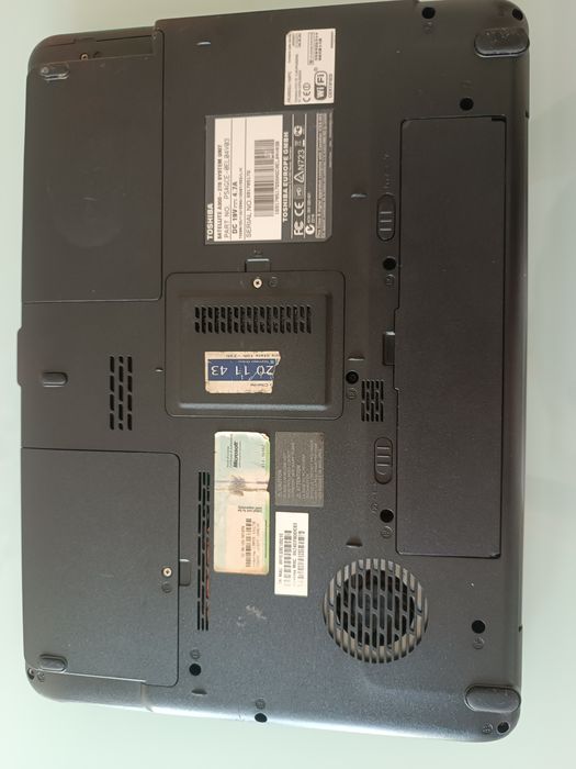 Portátil Toshiba - Peças