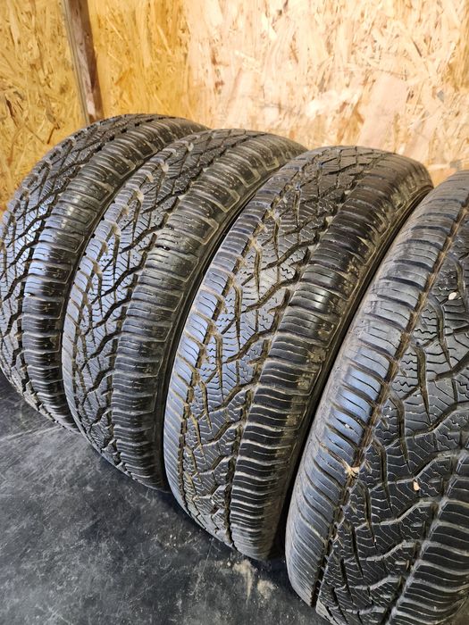 155/70r13 Barum komplet całoroczne 7mm  jak Nowe