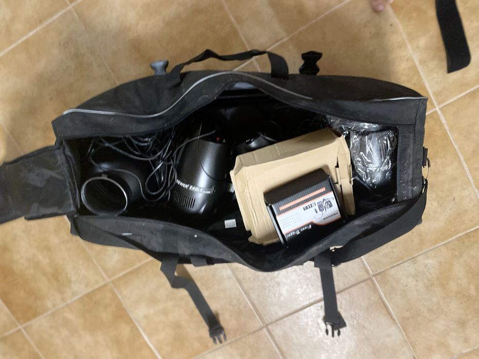 Estúdio fotográfico Conjunto de luz