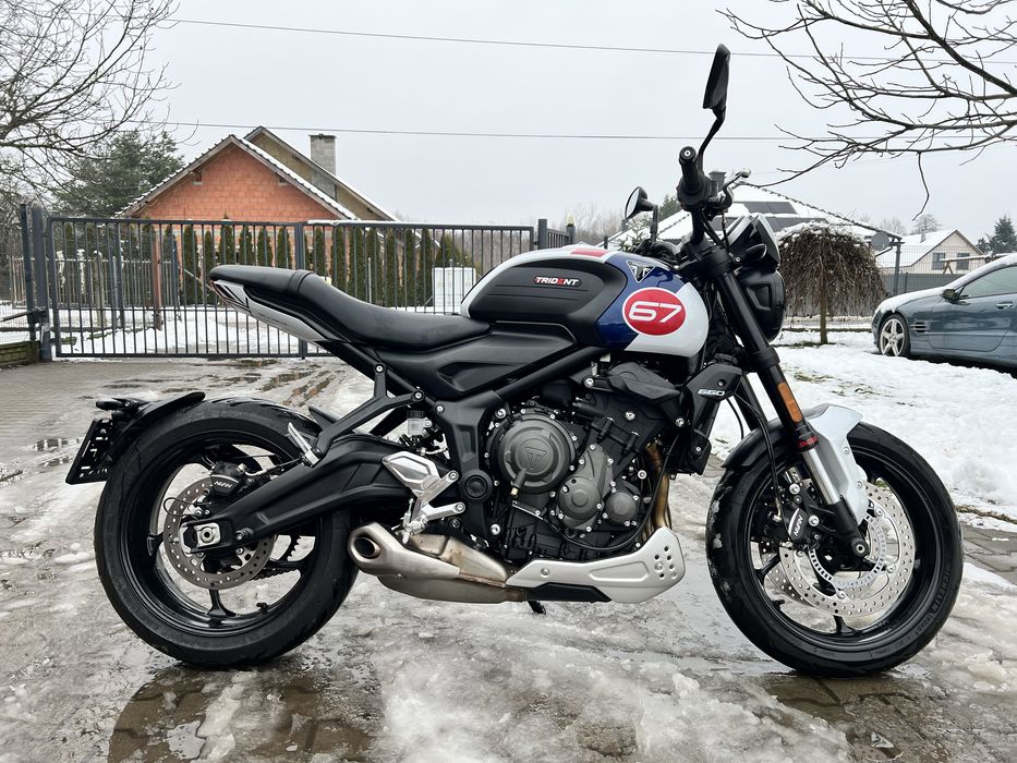 Triumph Trident 660 Świetny Stan, Niski Przebieg, Piękny!