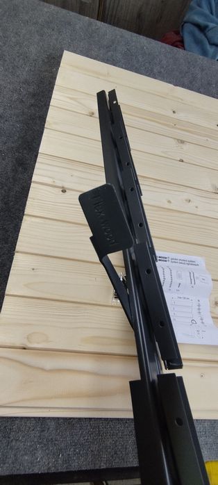 Kompletny system do montażu ruchomych deseczek-świerk AB 120cm