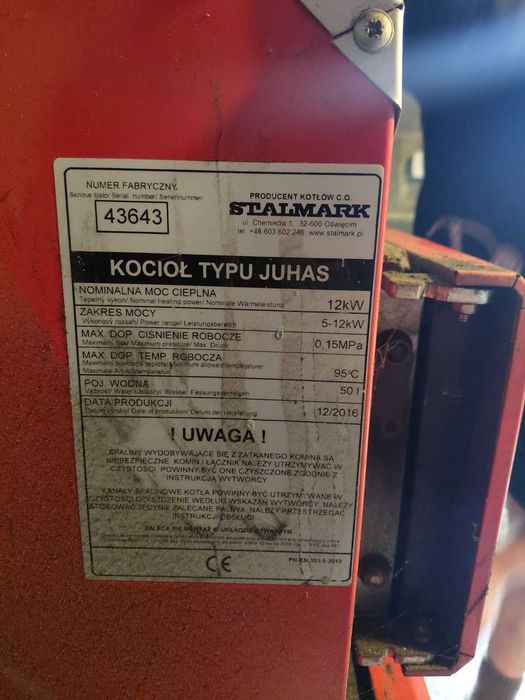 Kocioł na części lub w calosci