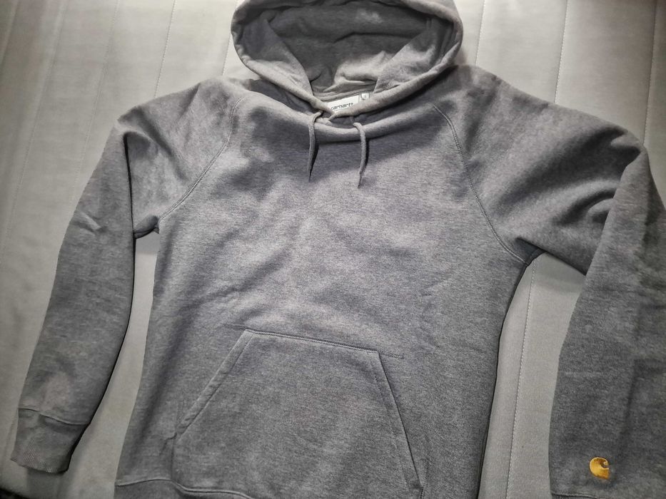 CARHARTT Bluza Hooded Chase Sweat r. S / Dark Grey Heather