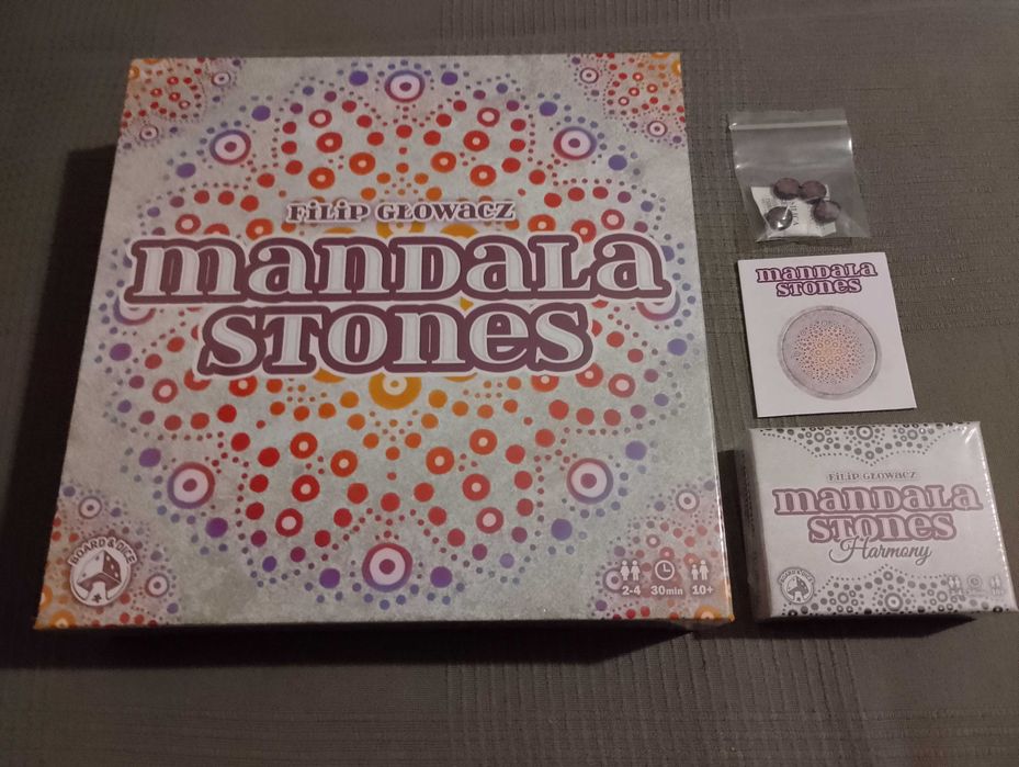 Mandala Stones NOWA w folii z dodatkami