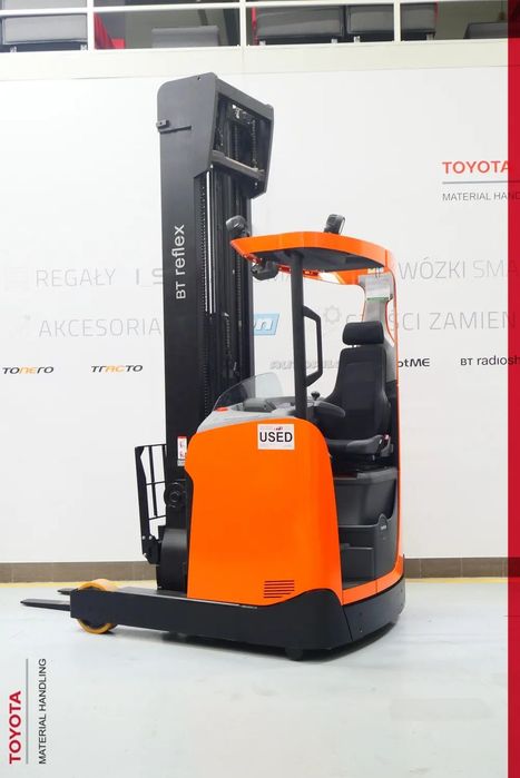 Toyota RRE140H wózek boczny reach truck w pełni przygotowany pod GWARANCJA fabryczną DEALERA stan jak NOWY  Salon POLSKA w pełni przygotowany wózek boczny  NAJEM SERWIS SPRZEDAŻ
