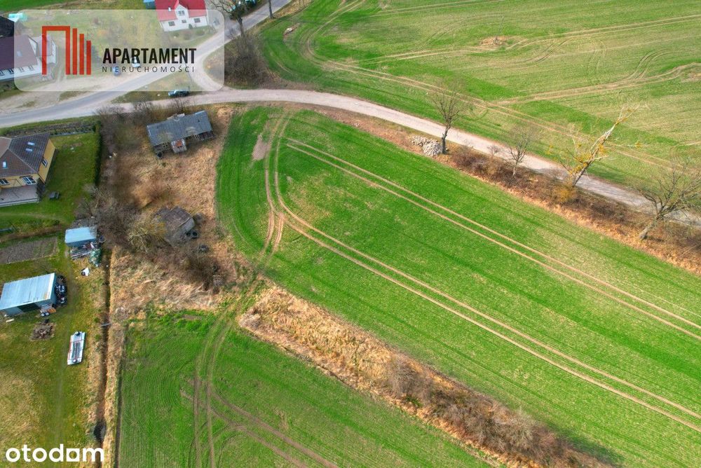 Działka w cichej i spokojnej okolicy