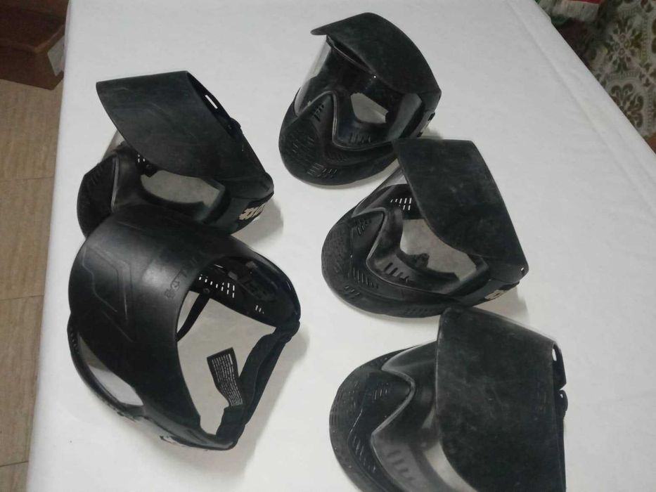 Máscaras paintball  ONE Single Negra
