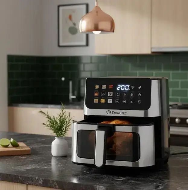 Аерогриль мультипіч аерофритюрниця DOMOTEC MS-3224 2 ТЕНИ 4500W 12L