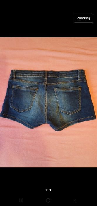 NOWE Spodenki jeansowe roz S 36