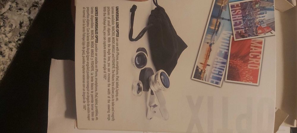 Kit lentes telemóvel