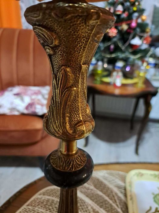 Piekna Lampa mosiądz antyk