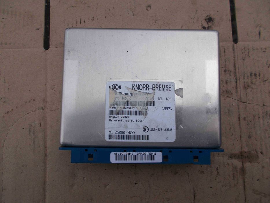 Sterownik komputer knorr bremse MAN TGX TGS euro 6 81258087077