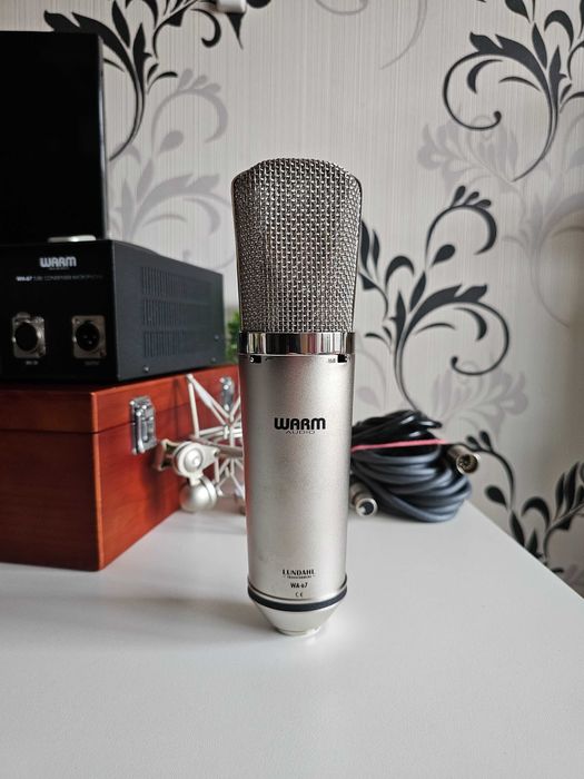 Студійний ламповий мікрофон Warm Audio WA-67