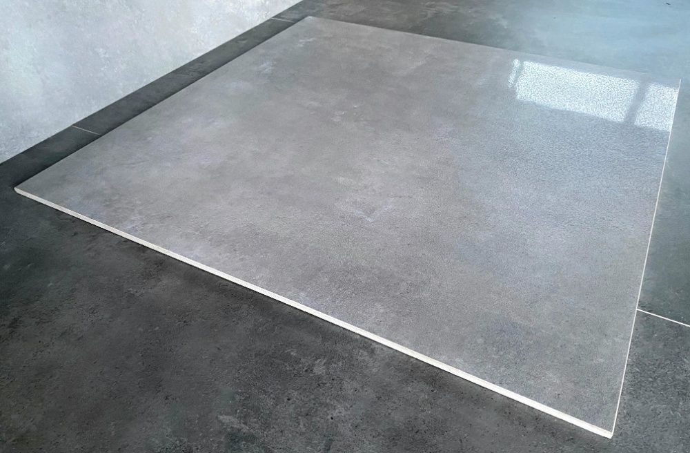 Gres betonopodobny grafit 80x80 duży rozmiar TANIO